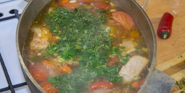 шурпа из свинины