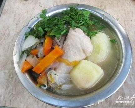 Шурпа из утки на костре