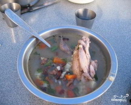 Шурпа из утки