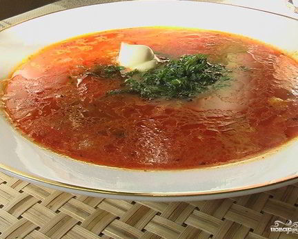 Шурпа на костре