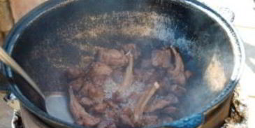 шурпа на костре