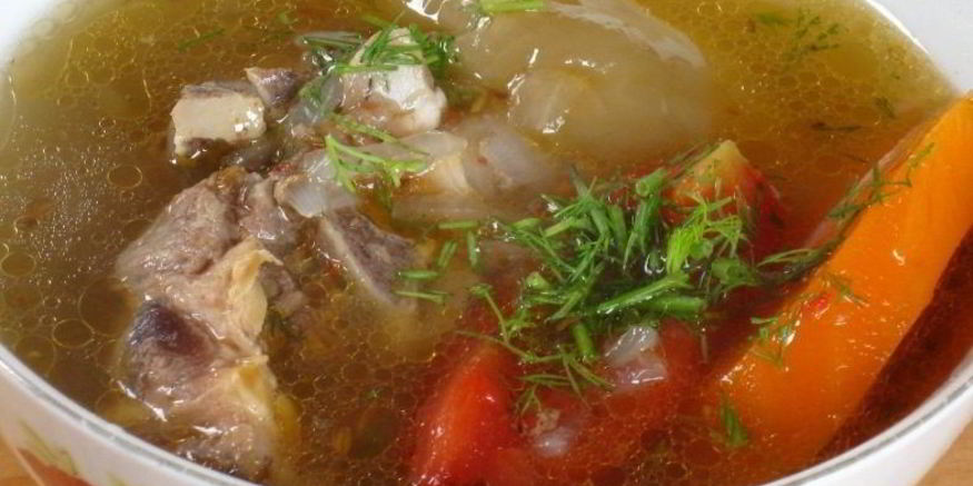 Рецепт шурпы по-узбекски из баранины