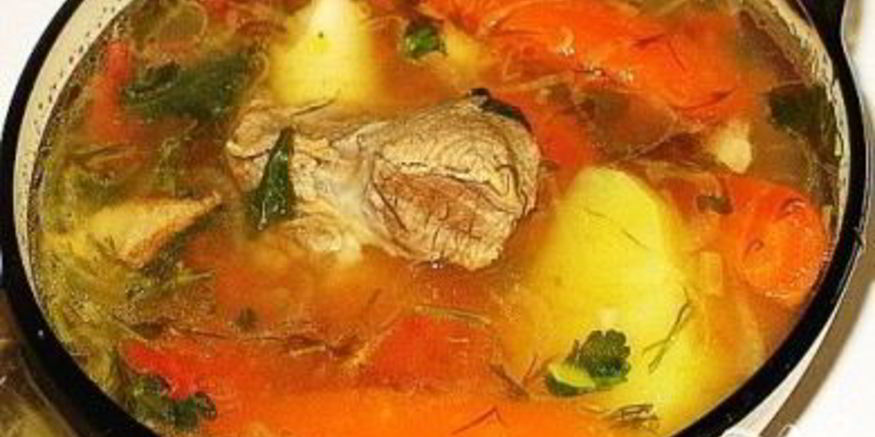 Рецепт шурпы по-узбекски