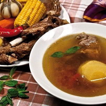 Шурпа в казане