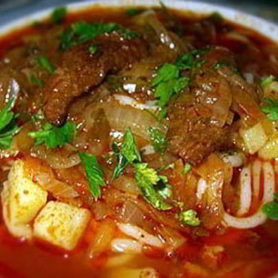 Шурпа жареная