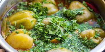 суп с фаршированными перцам дулма-шурпа