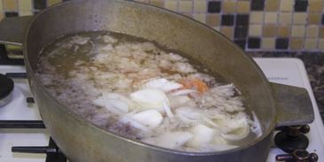 суп шурпа из говядины в казане