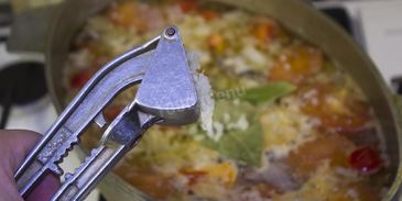 суп шурпа из говядины в казане