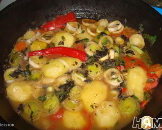 Узбекская шурпа из баранины