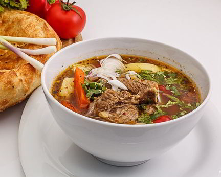 Узбекская шурпа из говядины