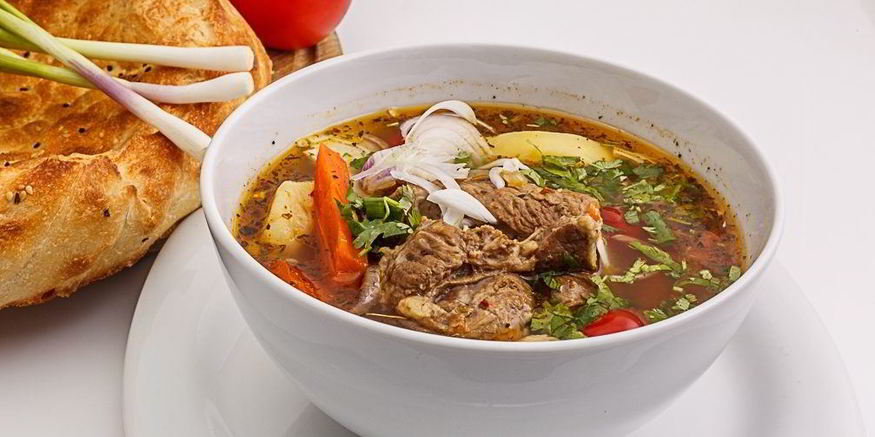 Рецепт узбекской шурпы из говядины