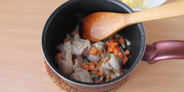 сливочный суп с курицей