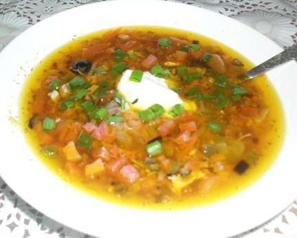 Домашняя солянка