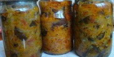 грибная солянка из груздей на зиму