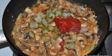 грибная солянка