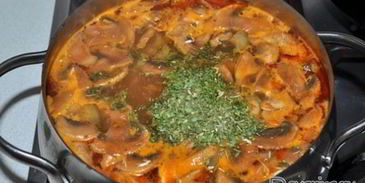 грибная солянка