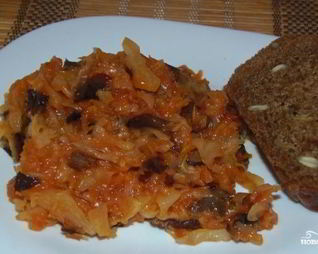 Постная солянка в мультиварке