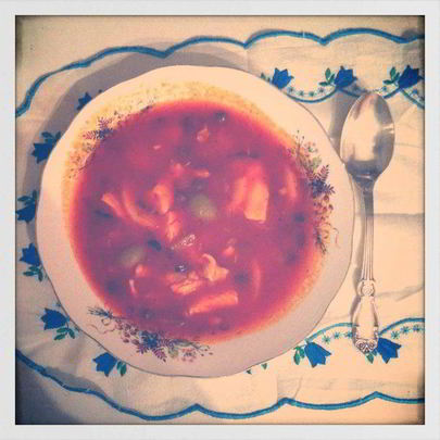 Рыбная солянка