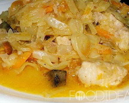 Солянка из капусты в мультиварке