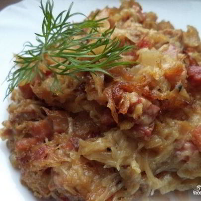 Солянка из квашенной капусты