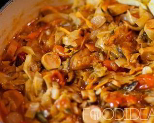 Солянка из квашеной капусты