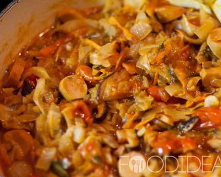 Солянка из квашеной капусты