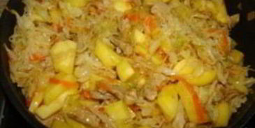 солянка из свежей капусты с картошкой