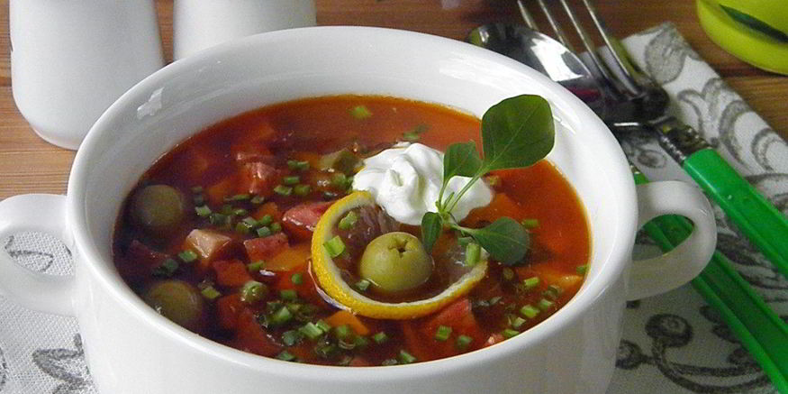 Рецепт солянки классической