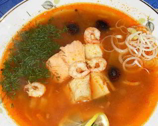 Солянка рыбная сборная