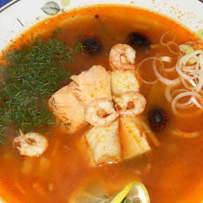 Солянка рыбная сборная