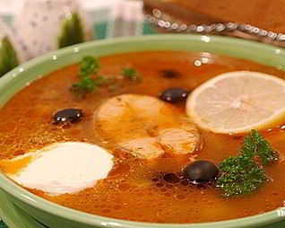 Солянка рыбная в мультиварке