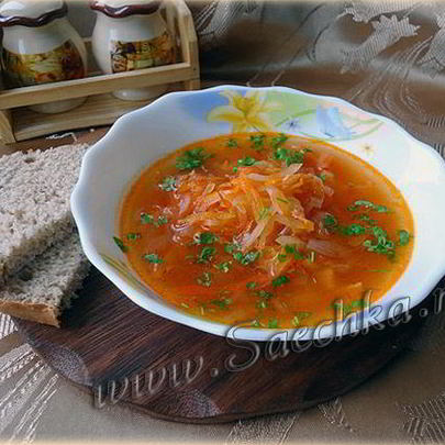 Солянка с капустой