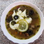 Рецепт Солянки с маслинами