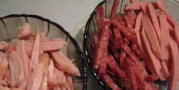 солянка с мясом и картошкой