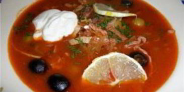 солянка с мясом и картошкой