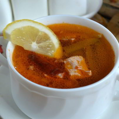 Солянка с мясом