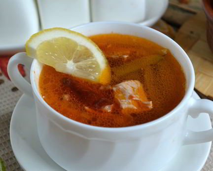 Солянка с мясом
