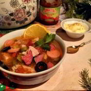 Рецепт Солянки сборной мясной по-домашнему