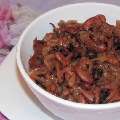 Солянка тушеная