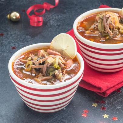 Суп солянка классическая