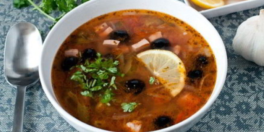 Рецепт супа солянка