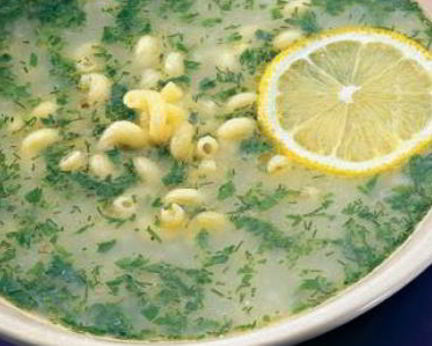 Суп греческий Авголемоно