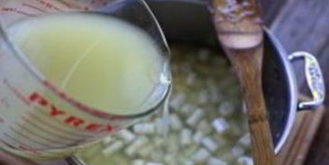 суп из белой спаржи