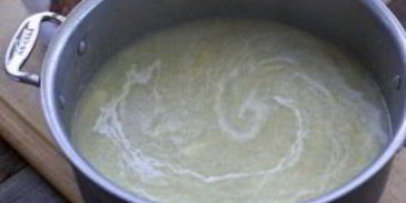 суп из белой спаржи