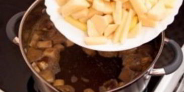 суп из белых грибов замороженных