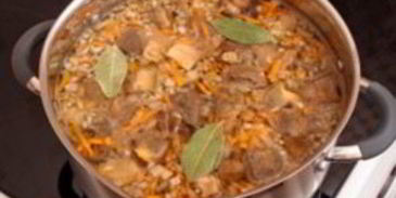 суп из белых грибов замороженных