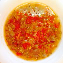 Суп из чечевицы