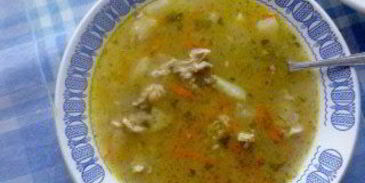 суп из кролика