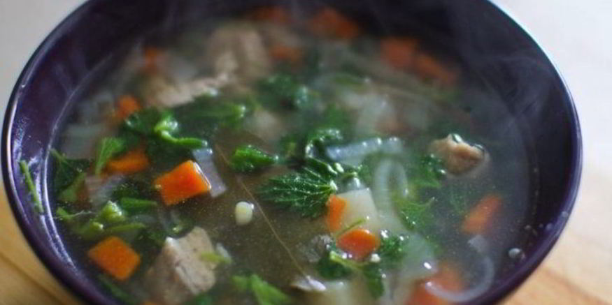 Рецепт супа из молодой крапивы