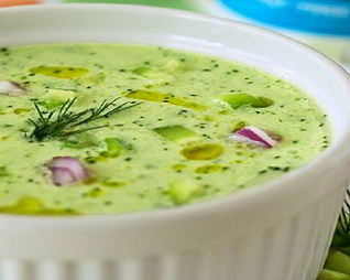 Суп из огурцов